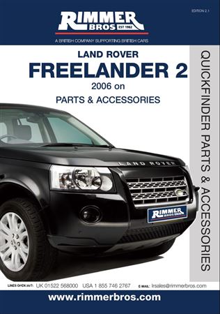 Freelander 2 Catalogue 2006 on - FREELANDER 2 CAT - Rimmer Bros